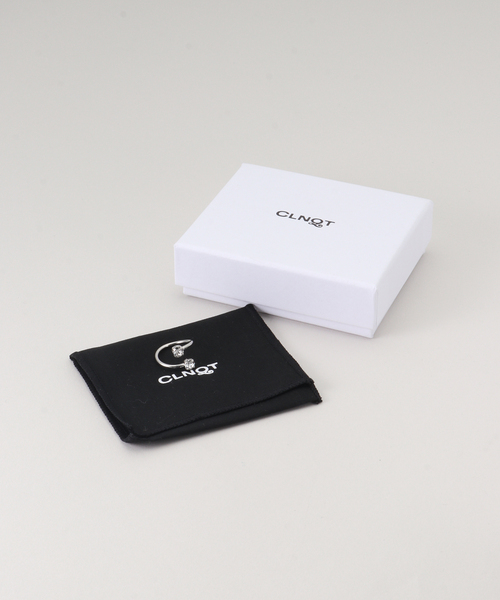 JUSTINE CLENQUET(ジュスティーヌクランケ)の「【JUSTINE CLENQUET/ジャスティーヌ クランケ】 JUNO MID RING(ネックレス・レディース・シルバー・FREE)」の3枚目の写真