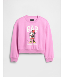 GAP（ギャップ）の「GapKids × ディズニー オーバーサイズ ウェッジ GAPロゴ スウェットシャツ（スウェット）」