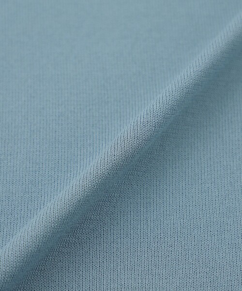 MACKINTOSH PHILOSOPHY（ﾏｯｷﾝﾄｯｼｭ ﾌｨﾛｿﾌｨｰ）の「12G プレーティング天竺 ライン入りモックネック（ニット/セーター・メンズ・オフホワイト/ブルー/ネイビー・38/40）」の13枚目の写真