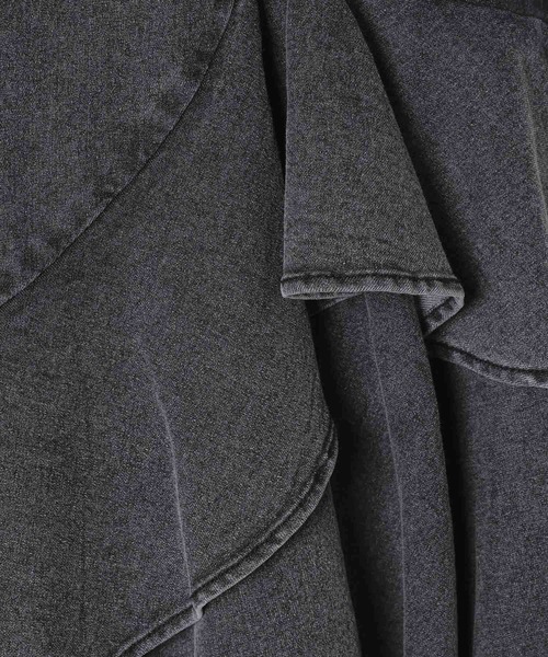 Heather（ヘザー）の「デニムフリルロングスカート　653942（デニムスカート・レディース・グレー/ブルー系その他/ライトブルー・M/S）」の18枚目の写真