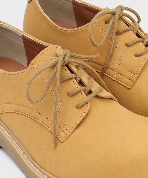 FIRENZE ATELIER（フィレンツェアトリエ）の「[SECOND.A] V2 バルーントキャジュアルダービーシューズ 2NDF5400NB [TAN]（ドレスシューズ・メンズ・タン・24cm/25cm/26cm/27cm/28cm）」の12枚目の写真
