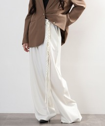 RME.（アールエムイー）の「編みコードタックワイドパンツ（スラックス）」