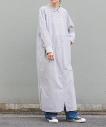 FORK&SPOON | FORK&SPOON　バレルシャツワンピース(ワンピース)