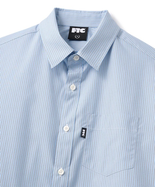 FTC（エフティーシー）の「STRIPE SHIRT（シャツ/ブラウス・メンズ・ブルー/グリーン/イエロー・LARGE/MEDIUM/X-LARGE）」の6枚目の写真