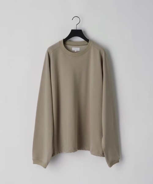 KANEMASA PHIL.(カネマサフィル)の「【KANEMASA PHIL./カネマサフィル】28G Cupro Freedom Sleeve Pullover(Tシャツ/カットソー・メンズ・ホワイト/ベージュ/ブラック・L/M)」の21枚目の写真