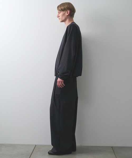 KANEMASA PHIL.(カネマサフィル)の「【KANEMASA PHIL./カネマサフィル】28G Cupro Freedom Sleeve Pullover(Tシャツ/カットソー・メンズ・ホワイト/ベージュ/ブラック・L/M)」の15枚目の写真