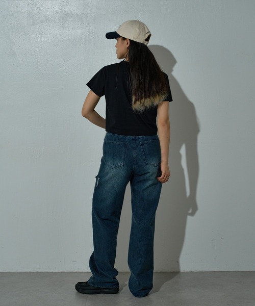 paradigm(パラダイム)の「【paradigm】サイロ天竺コンパクトTWS(Tシャツ/カットソー・レディース・ホワイト/ブラック/チャコールグレー・SMALL/MEDIUM)」の6枚目の写真
