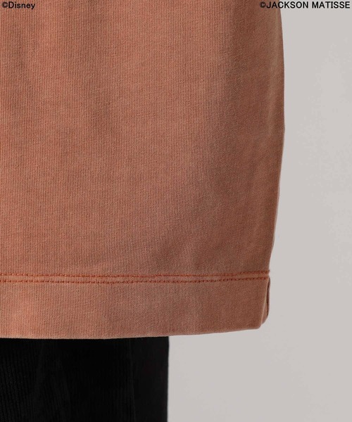 JACKSON MATISSE（ジャクソンマティス）の「【JACKSON MATISSE/BAYFLOW】「ミッキーマウス」デザインTシャツ［ユニセックス］（Tシャツ/カットソー・メンズ・オレンジ/チャコール/オフホワイト・MEDIUM/LARGE）」の11枚目の写真