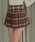M DOLLY�i�G���h���[�j�́ucheck pleats mirel mini skirt/�`�F�b�N�v���[�c�~�����~�j�X�J�[�g�i�X�J�[�g�j�v�b�u���E��