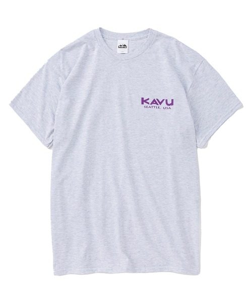 KAVU(カブー)の「KAVU/カブー Carabiner Tee/カラビナ Tシャツ(Tシャツ/カットソー・メンズ・マルーン/アッシュグレー/ライトイエロー・MEDIUM/LARGE/X-LARGE)」の4枚目の写真
