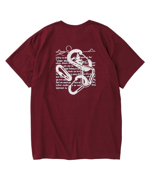 KAVU(カブー)の「KAVU/カブー Carabiner Tee/カラビナ Tシャツ(Tシャツ/カットソー・メンズ・マルーン/アッシュグレー/ライトイエロー・MEDIUM/LARGE/X-LARGE)」の10枚目の写真