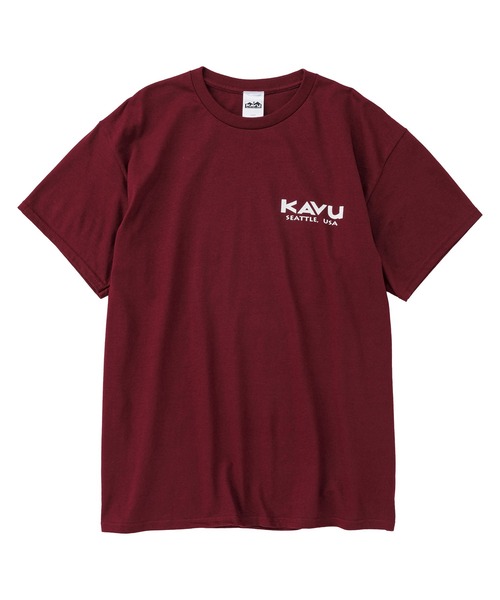 KAVU(カブー)の「KAVU/カブー Carabiner Tee/カラビナ Tシャツ(Tシャツ/カットソー・メンズ・マルーン/アッシュグレー/ライトイエロー・MEDIUM/LARGE/X-LARGE)」の11枚目の写真
