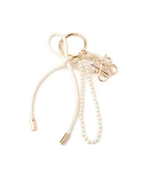 VIS（ビス）の「VISメタルロゴチャーム（チャーム・レディース・ブラック/キナリ・FREE）」の3枚目の写真