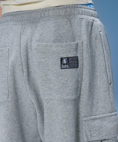 X-girl（エックスガール）の「VARIOUS POCKET SWEATPANTS（スウェットパンツ・レディース・ブラック/オリーブ/アッシュ・S/M）」の14枚目の写真