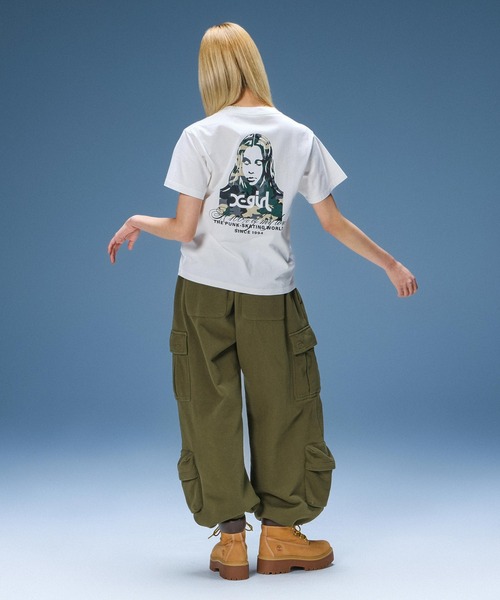 X-girl（エックスガール）の「VARIOUS POCKET SWEATPANTS（スウェットパンツ・レディース・ブラック/オリーブ/アッシュ・S/M）」の21枚目の写真