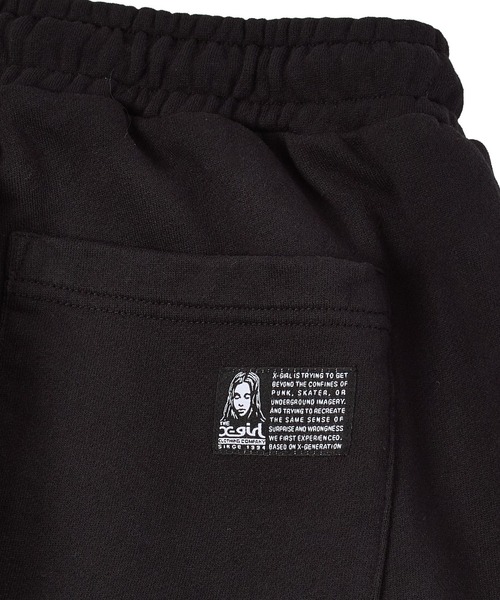 X-girl（エックスガール）の「VARIOUS POCKET SWEATPANTS（スウェットパンツ・レディース・ブラック/オリーブ/アッシュ・S/M）」の5枚目の写真