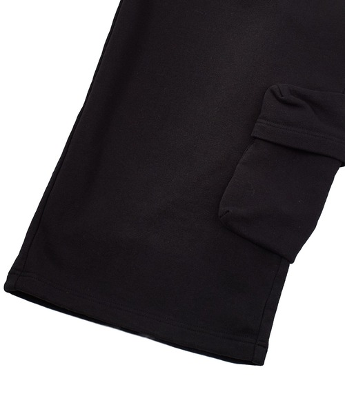 X-girl（エックスガール）の「VARIOUS POCKET SWEATPANTS（スウェットパンツ・レディース・ブラック/オリーブ/アッシュ・S/M）」の6枚目の写真