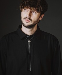 NO ID. | an2079-ﾒﾀﾙﾙｰﾌﾟﾀｲ(858170-430A)(ネックレス)