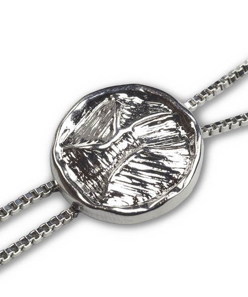 NO ID.（ノーアイディ）の「an2079-ﾒﾀﾙﾙｰﾌﾟﾀｲ(858170-430A)（ネックレス・メンズ・シルバー・ONE SIZE）」の11枚目の写真