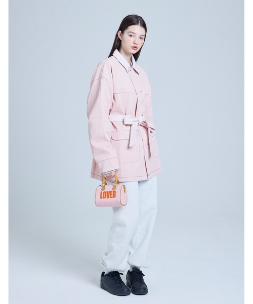 Little sunny bite（リトルサニーバイト）の「【Little Sunny Bite】 mini boston 2way bag（ショルダーバッグ・レディース・ピンク/グリーン/ブラック・FREE）」の9枚目の写真