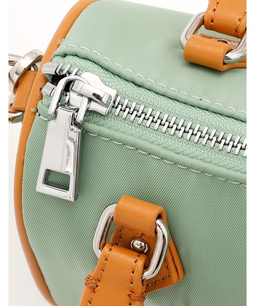 Little sunny bite（リトルサニーバイト）の「【Little Sunny Bite】 mini boston 2way bag（ショルダーバッグ・レディース・ピンク/グリーン/ブラック・FREE）」の22枚目の写真