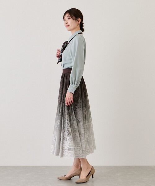 Jayro(ジャイロ)の「2WAYダブルカラーボウタイブラウス(シャツ/ブラウス・レディース・ホワイト系その他・M)」の18枚目の写真