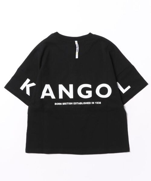 KANGOL（カンゴール）の「KANGOLバックプリントTシャツ（Tシャツ/カットソー・キッズ・グレー/ブラック・130cm/140cm/150cm/160cm）」の3枚目の写真