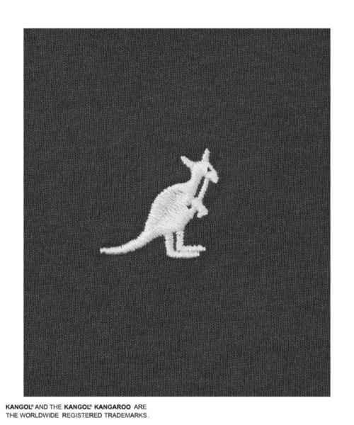 KANGOL(カンゴール)の「KANGOLバックプリントTシャツ(Tシャツ/カットソー・キッズ・グレー/ブラック・130cm/140cm/150cm/160cm)」の8枚目の写真