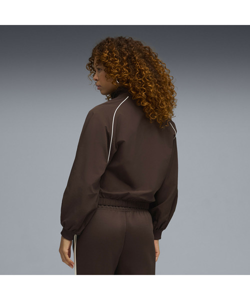PUMA(プーマ)の「PUMA プーマ ウィメンズ T7 バルーン スリーブ パイピング リラックスド ウ(ブルゾン・レディース・ブラウン系その他4/ブラック・X-LARGE/LARGE/SMALL/MEDIUM)」の10枚目の写真