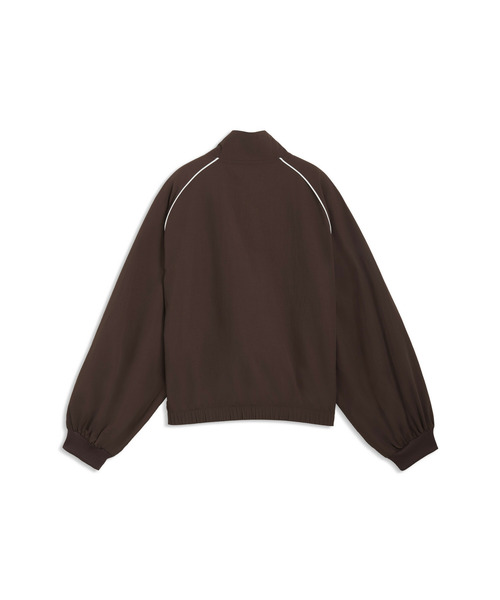 PUMA(プーマ)の「PUMA プーマ ウィメンズ T7 バルーン スリーブ パイピング リラックスド ウ(ブルゾン・レディース・ブラウン系その他4/ブラック・X-LARGE/LARGE/SMALL/MEDIUM)」の7枚目の写真