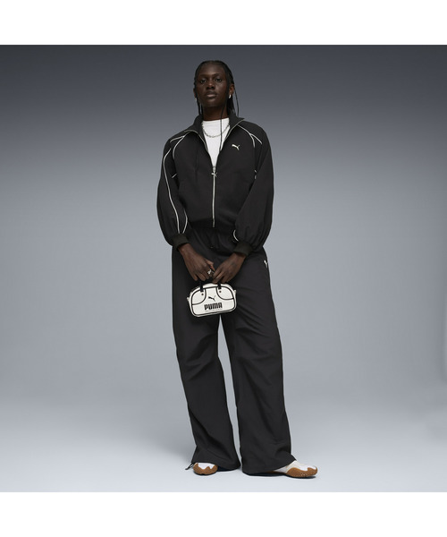 PUMA(プーマ)の「PUMA プーマ ウィメンズ T7 バルーン スリーブ パイピング リラックスド ウ(ブルゾン・レディース・ブラウン系その他4/ブラック・X-LARGE/LARGE/SMALL/MEDIUM)」の5枚目の写真