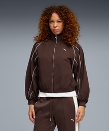 PUMA プーマ ウィメンズ T7 バルーン スリーブ パイピング リラックスド ウ