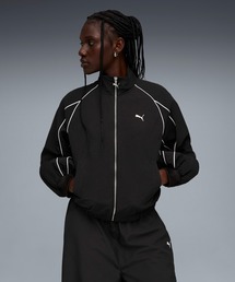 PUMA プーマ ウィメンズ T7 バルーン スリーブ パイピング リラックスド ウ
