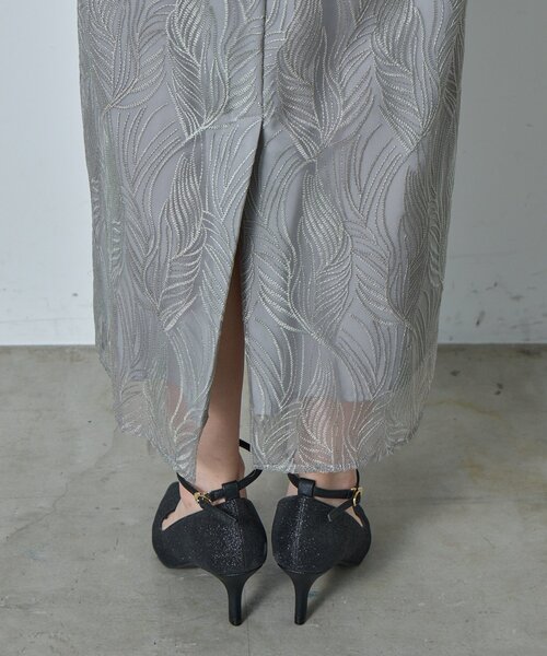 goocy（グーシー）の「【オケージョン】チュール切替ペンシルドレス（ワンピース・レディース・ブラック/ブラウン/グレー・FREE）」の20枚目の写真