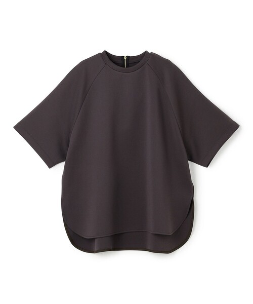UNFILO(アンフィーロ)の「BEAUTY FORM JERSEY light バックZIP プルオーバー(スウェット・レディース・グレー系/アイボリー系/ブラック系/ベージュ系・LARGE/MEDIUM/SMALL)」の21枚目の写真