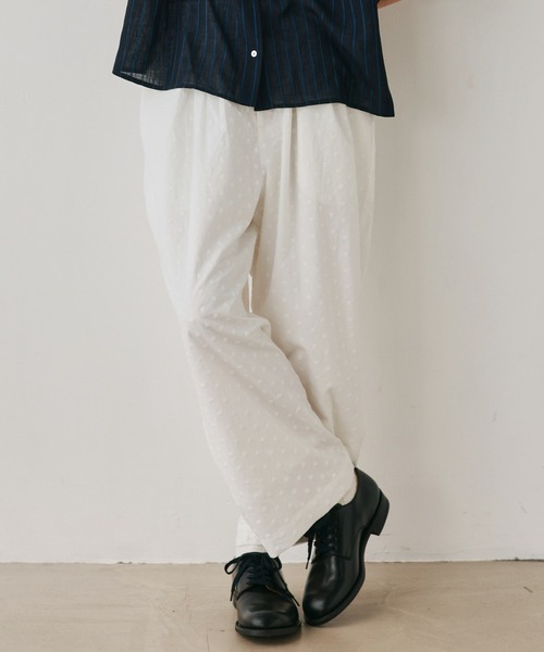 Kelen（ケレン）の「「KELEN / ケレン」刺繍コットンコクーンパンツ（その他パンツ・レディース・ブラック/オフホワイト・M/S）」の14枚目の写真