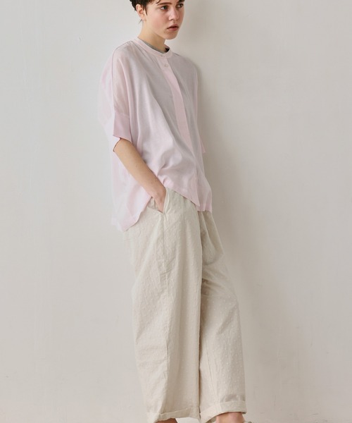 Kelen（ケレン）の「「KELEN / ケレン」刺繍コットンコクーンパンツ（その他パンツ・レディース・ブラック/オフホワイト・M/S）」の10枚目の写真
