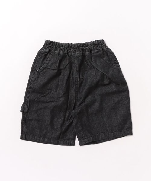 aimoha(アイモハ)の「【aimoha-KIDS-】デニムハーフパンツ (SS)(デニムパンツ・キッズ・ブラック/ブルー・160/150/140/130/120/110)」の15枚目の写真