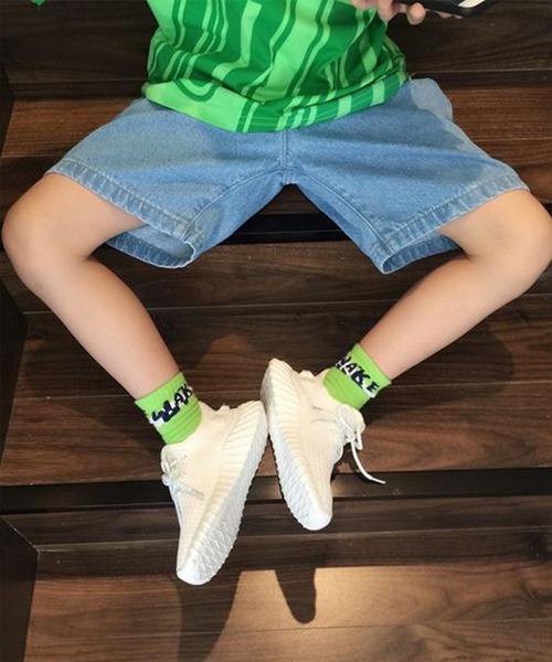 aimoha(アイモハ)の「【aimoha-KIDS-】デニムハーフパンツ (SS)(デニムパンツ・キッズ・ブラック/ブルー・160/150/140/130/120/110)」の10枚目の写真