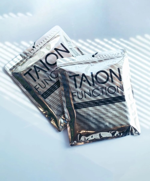 TAION(タイオン)の「【TAION(タイオン)】〈ウィメンズ〉ファンクションT UV 接触冷感 抗菌 速乾 ストレッチ Tシャツ-レギュラー(Tシャツ/カットソー・レディース・ホワイト/ライトグレー/ブラック/カーキ/チャコール/ダークネイビー・M/L)」の7枚目の写真