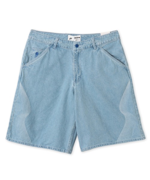 NIKE(ナイキ)の「NIKE AS M NK DENIM SHORT FTBL KOR A / ナイキ デニム ショート FTBL KOR A 【SP】(デニムパンツ・メンズ・ダークグレー/ブルー・36inch/34inch/32inch/30inch)」の2枚目の写真