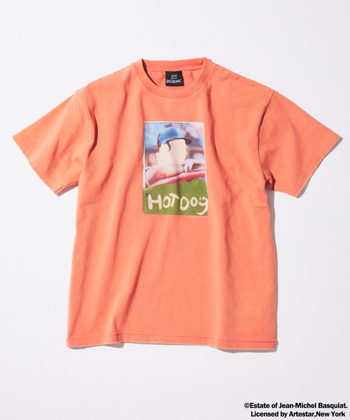 JOURNAL STANDARD(ジャーナルスタンダード)の「Jean-Michel Basquiat / ジャン=ミシェル・バスキア プリントTシャツ(Tシャツ/カットソー・メンズ・ブラックミックス/ブラウン/ホワイト/ピンク系その他/ブラック系その他・LARGE/MEDIUM/SMALL)」の5枚目の写真