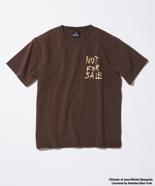 JOURNAL STANDARD(ジャーナルスタンダード)の「Jean-Michel Basquiat / ジャン=ミシェル・バスキア プリントTシャツ(Tシャツ/カットソー・メンズ・ブラックミックス/ブラウン/ホワイト/ピンク系その他/ブラック系その他・LARGE/MEDIUM/SMALL)」の4枚目の写真