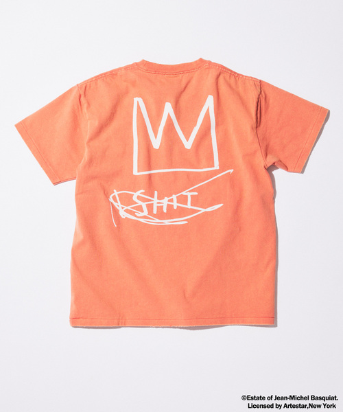 JOURNAL STANDARD(ジャーナルスタンダード)の「Jean-Michel Basquiat / ジャン=ミシェル・バスキア プリントTシャツ(Tシャツ/カットソー・メンズ・ブラックミックス/ブラウン/ホワイト/ピンク系その他/ブラック系その他・LARGE/MEDIUM/SMALL)」の11枚目の写真