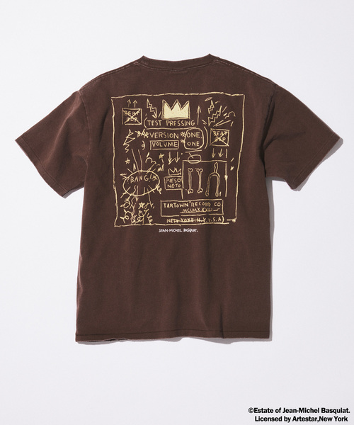 JOURNAL STANDARD(ジャーナルスタンダード)の「Jean-Michel Basquiat / ジャン=ミシェル・バスキア プリントTシャツ(Tシャツ/カットソー・メンズ・ブラックミックス/ブラウン/ホワイト/ピンク系その他/ブラック系その他・LARGE/MEDIUM/SMALL)」の12枚目の写真