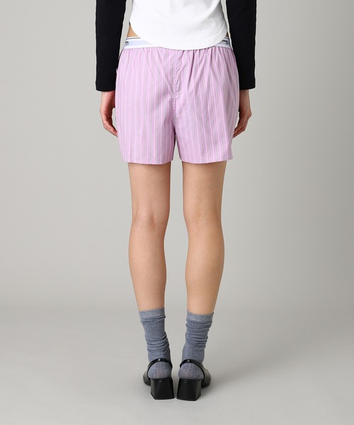 forget-me-nots(フォーゲットミーノッツ)の「Boxers HGUN033(その他パンツ・レディース・ピンク/ホワイト・MEDIUM)」の6枚目の写真