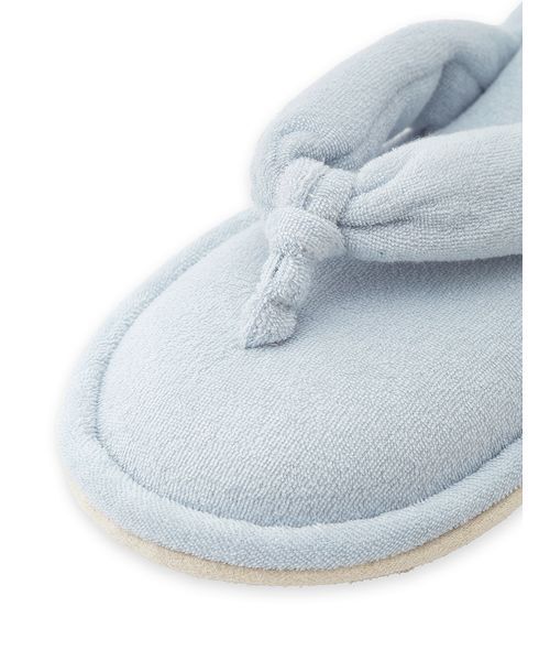 gelato pique(ジェラートピケ)の「【HOMME】パイルワンポイントロゴ刺繍サンダル(ルームシューズ/スリッパ・メンズ・ネイビー/イエロー/ブルー/ピンク・F)」の15枚目の写真