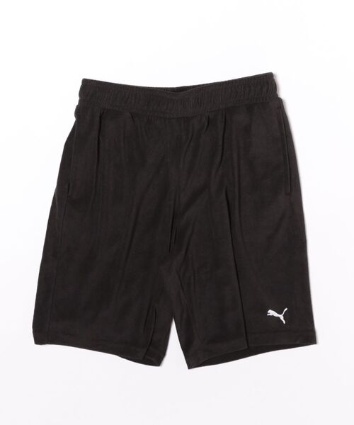 PUMA（プーマ）の「《PUMA》ESS ELEVATED パイル 9ショート PT（その他パンツ・メンズ・ブラック/ヘザーグレー・S/XL/L/M）」の2枚目の写真