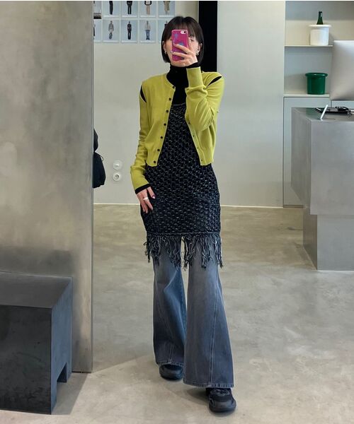 DIAGONAL(ダイアゴナル)の「DIAGONAL BOOTS CUT DENIM PANTS (black)(デニムパンツ・レディース・その他・SMALL/MEDIUM)」の16枚目の写真