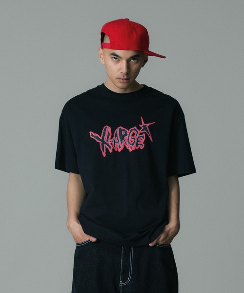XLARGE（エクストララージ）の「XL ZIG S/S TEE（Tシャツ/カットソー・メンズ・ホワイト/パープル/ブラック・S/M/L/XL）」の3枚目の写真